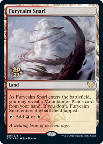 Furycalm Snarl [Strixhaven: School of Mages Prerelease Promos] | Shuffle n Cut Hobbies & Games