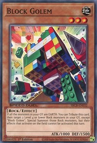 Block Golem [SBCB-EN032] Common | Shuffle n Cut Hobbies & Games