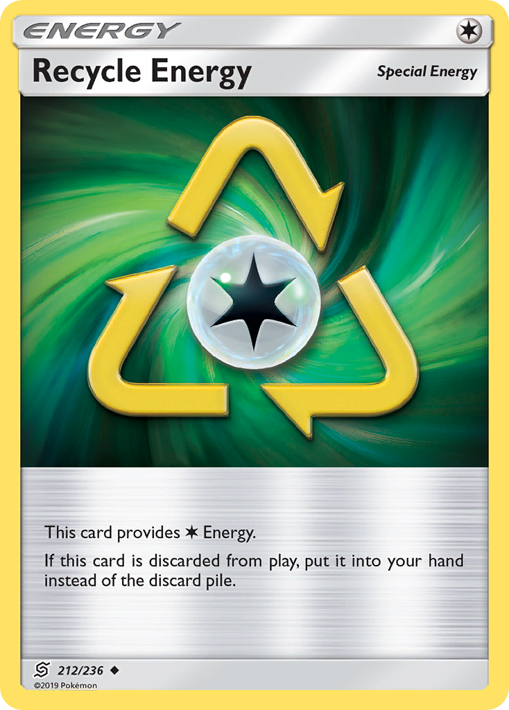 Recycle Energy (212/236) [Sun & Moon: Unified Minds] | Shuffle n Cut Hobbies & Games