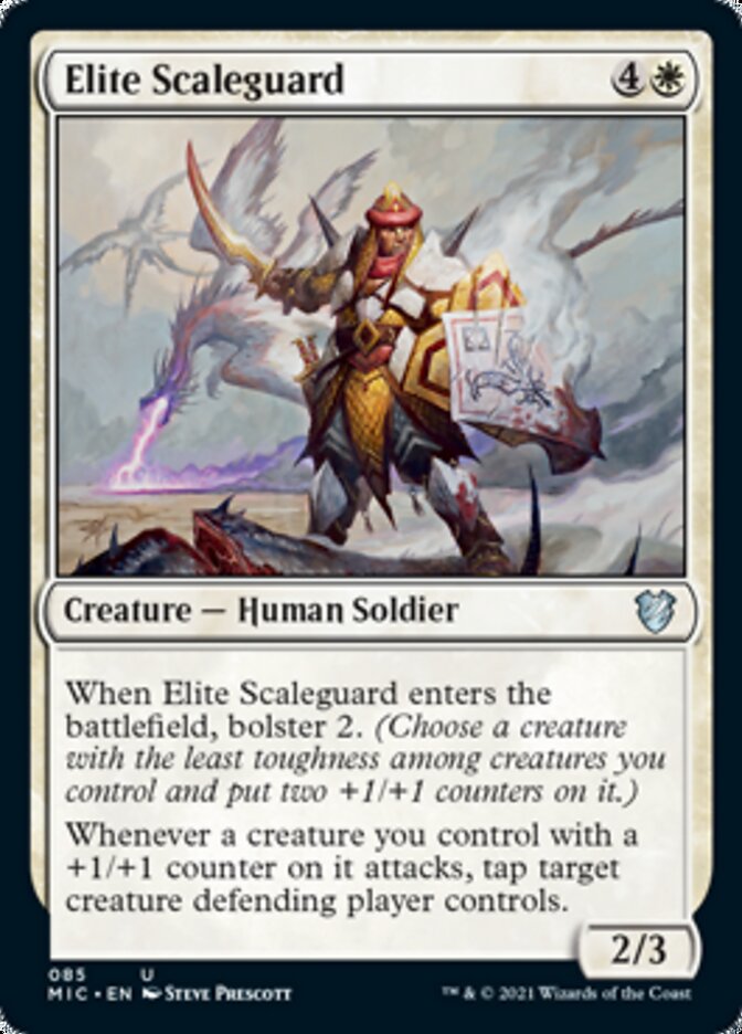 Elite Scaleguard [Innistrad: Midnight Hunt Commander] | Shuffle n Cut Hobbies & Games