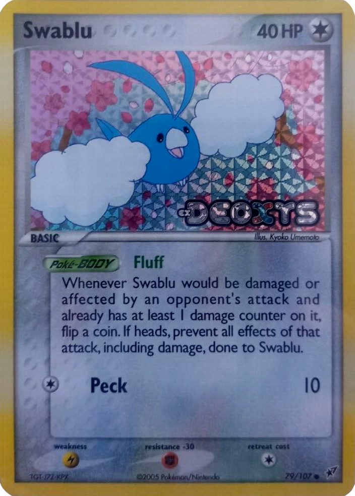 Swablu (79/107) (Stamped) [EX: Deoxys] | Shuffle n Cut Hobbies & Games