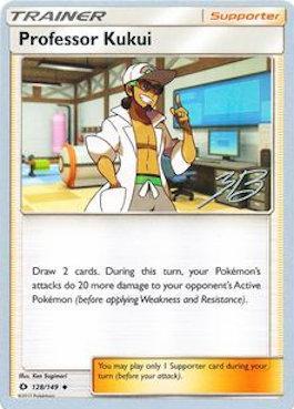 Professor Kukui (128/149) (Ice Path FTW - Zachary Bokhari) [World Championships 2017] | Shuffle n Cut Hobbies & Games