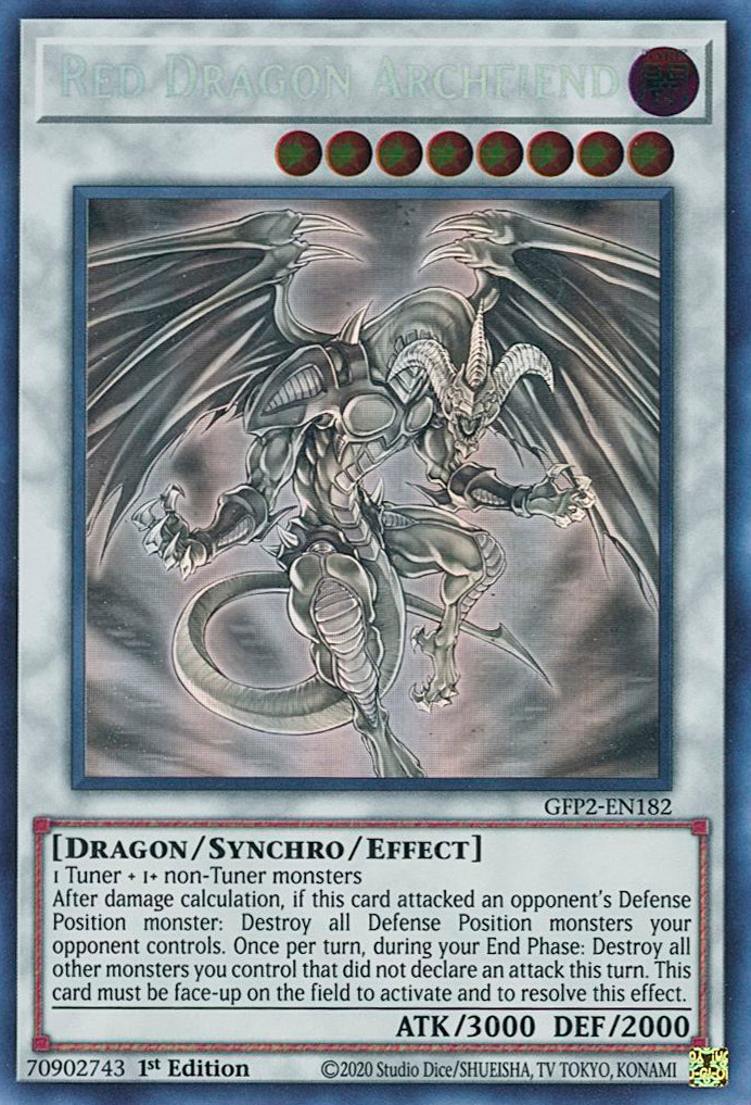 Red Dragon Archfiend [GFP2-EN182] Ghost Rare | Shuffle n Cut Hobbies & Games