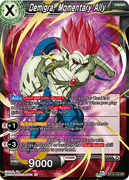 Demigra, Momentary Ally (Super Rare) [BT13-123] | Shuffle n Cut Hobbies & Games