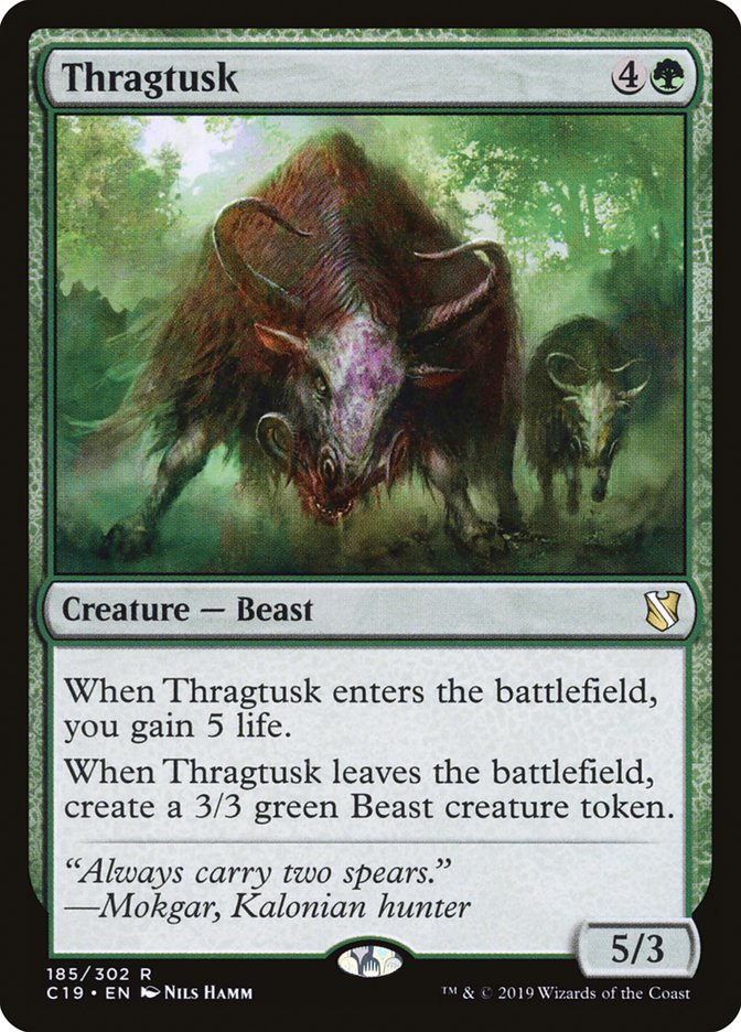 Thragtusk [Commander 2019] | Shuffle n Cut Hobbies & Games