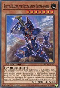 Buster Blader, the Destruction Swordmaster [SBCB-EN182] Common | Shuffle n Cut Hobbies & Games