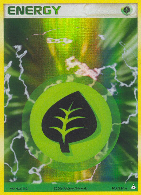 Grass Energy (105/110) [EX: Holon Phantoms] | Shuffle n Cut Hobbies & Games