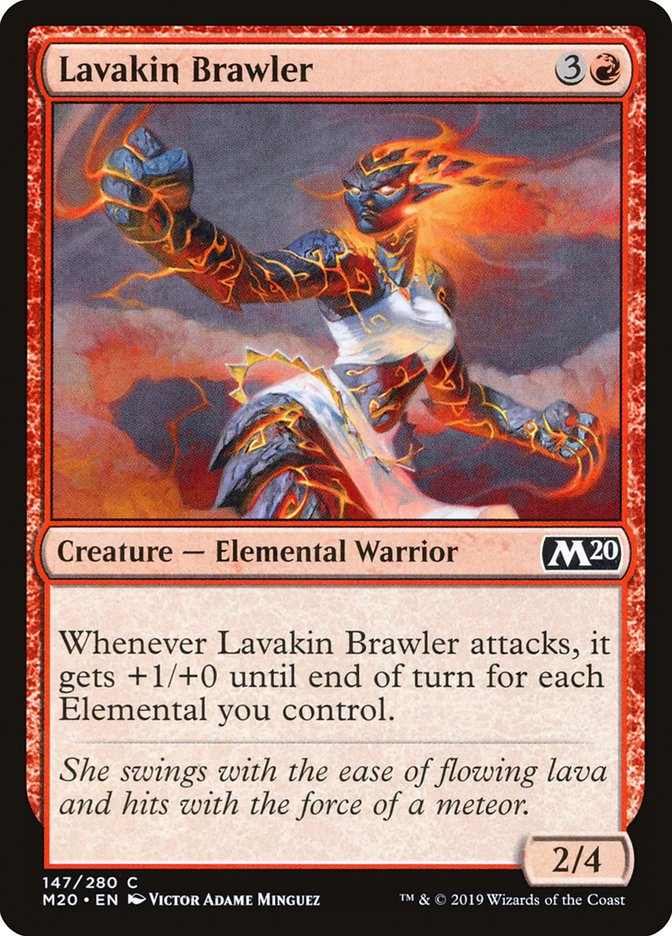 Lavakin Brawler [Core Set 2020] | Shuffle n Cut Hobbies & Games