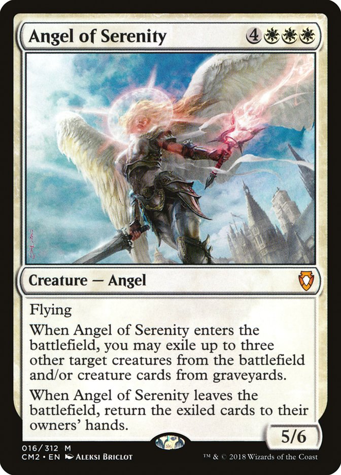 Angel of Serenity [Commander Anthology Volume II] | Shuffle n Cut Hobbies & Games