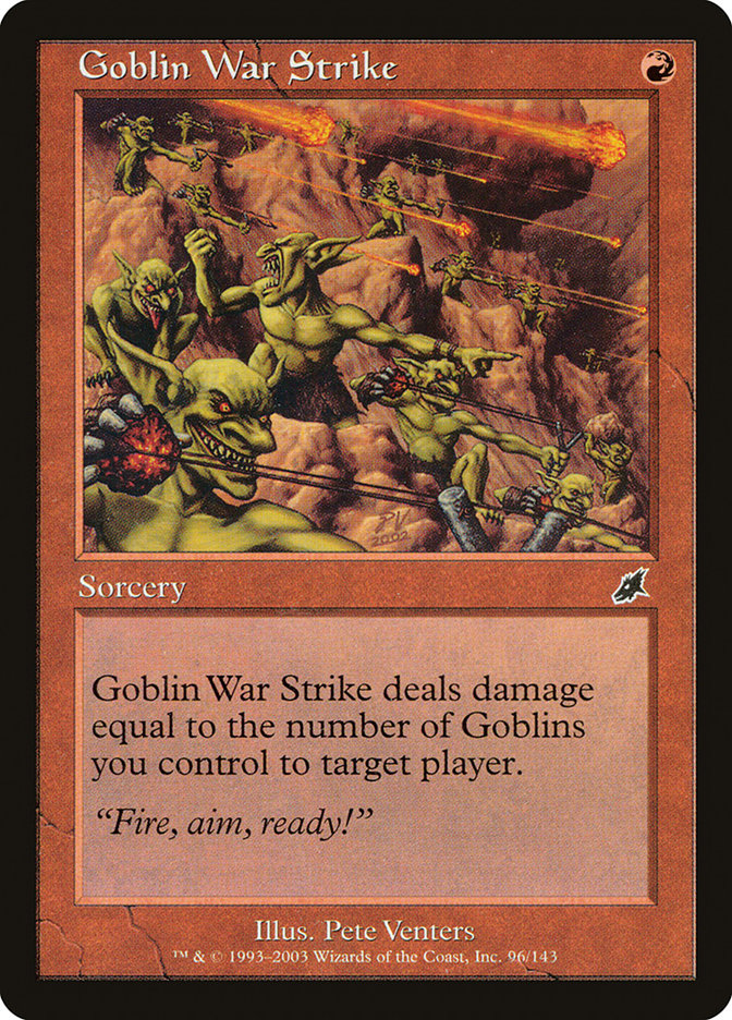 Goblin War Strike [Scourge] | Shuffle n Cut Hobbies & Games