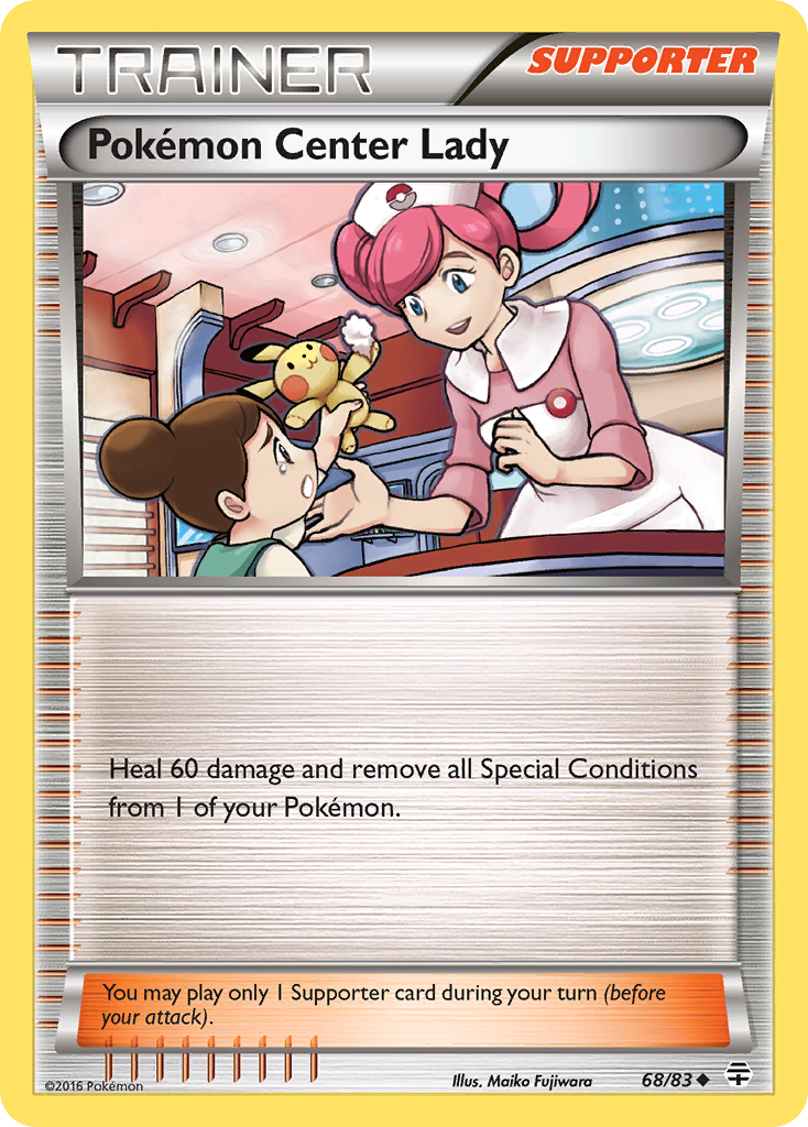 Pokemon Center Lady (68/83) [XY: Generations] | Shuffle n Cut Hobbies & Games