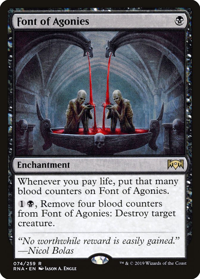 Font of Agonies [Ravnica Allegiance] | Shuffle n Cut Hobbies & Games