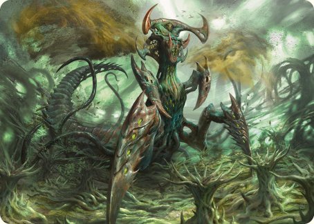 Zopandrel, Hunger Dominus Art Card [Phyrexia: All Will Be One Art Series] | Shuffle n Cut Hobbies & Games