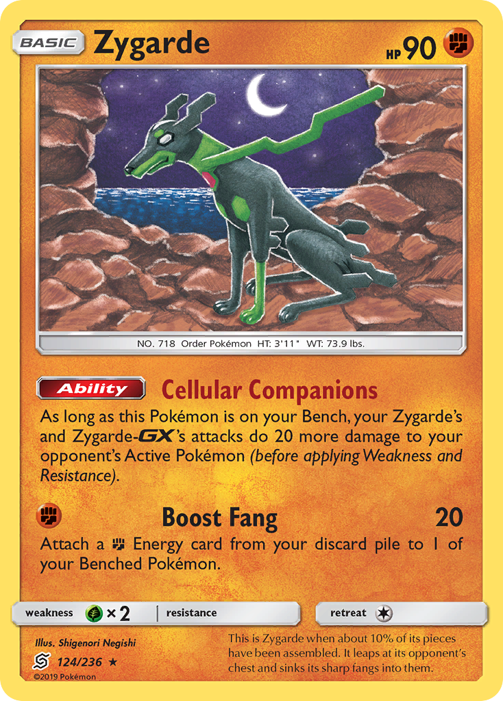 Zygarde (124/236) [Sun & Moon: Unified Minds] | Shuffle n Cut Hobbies & Games