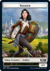 Soldier // Weird Double-Sided Token [Core Set 2021 Tokens] | Shuffle n Cut Hobbies & Games