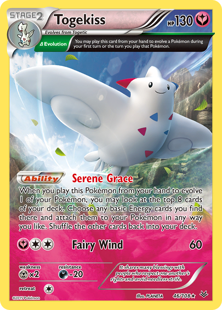 Togekiss (46/108) [XY: Roaring Skies] | Shuffle n Cut Hobbies & Games