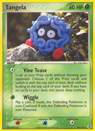 Tangela (30/112) [EX: FireRed & LeafGreen] | Shuffle n Cut Hobbies & Games