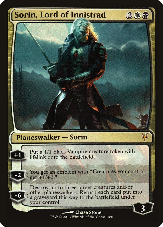 Sorin, Lord of Innistrad [Duel Decks: Sorin vs. Tibalt] | Shuffle n Cut Hobbies & Games