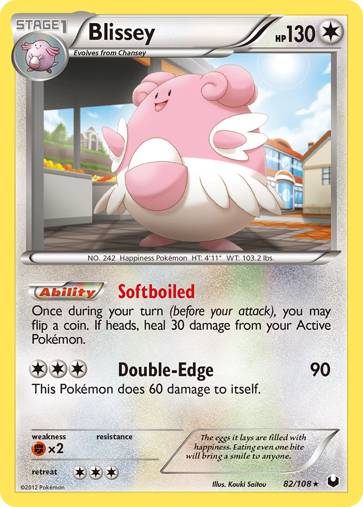 Blissey (82/108) [Black & White: Dark Explorers] | Shuffle n Cut Hobbies & Games