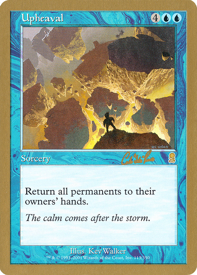 Upheaval (Carlos Romao) [World Championship Decks 2002] | Shuffle n Cut Hobbies & Games