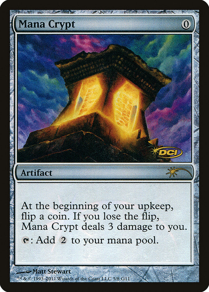 Mana Crypt [Judge Gift Cards 2011] | Shuffle n Cut Hobbies & Games