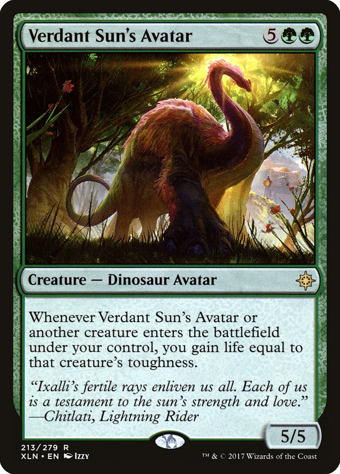 Verdant Sun's Avatar [Ixalan] | Shuffle n Cut Hobbies & Games