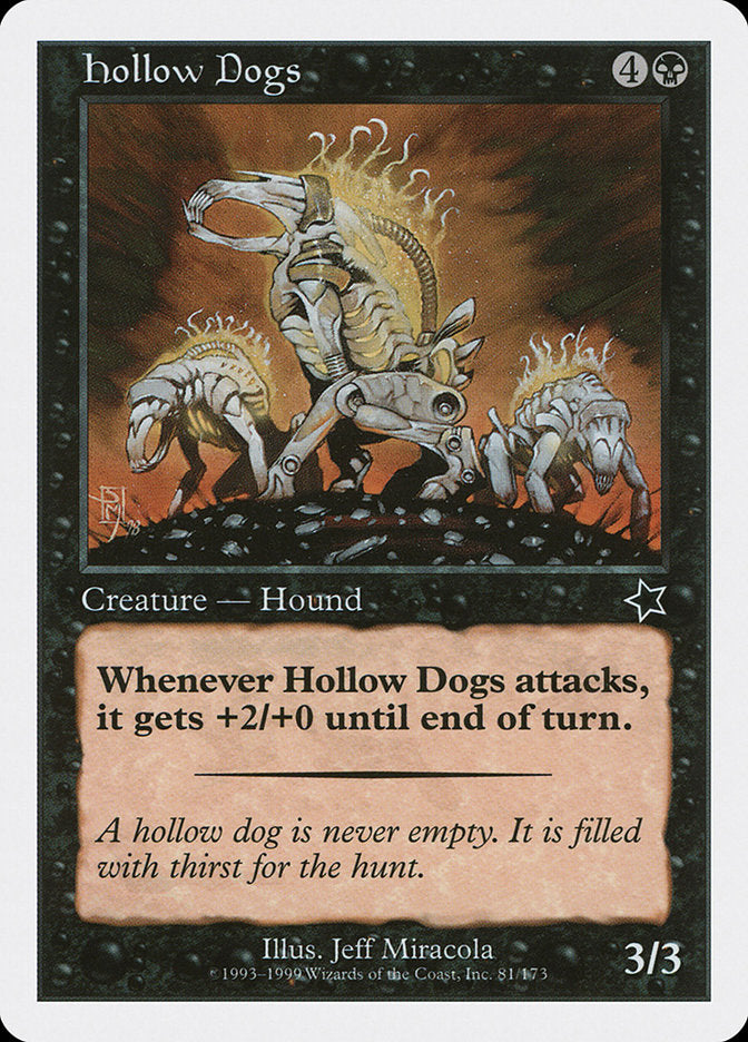 Hollow Dogs [Starter 1999] | Shuffle n Cut Hobbies & Games