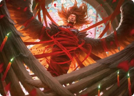 Sigarda's Imprisonment Art Card [Innistrad: Crimson Vow Art Series] | Shuffle n Cut Hobbies & Games