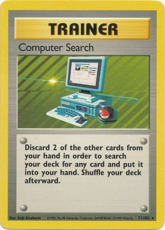 Computer Search (71/102) [Base Set Unlimited] | Shuffle n Cut Hobbies & Games