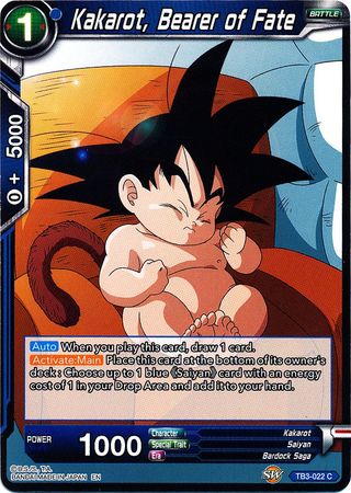 Kakarot, Bearer of Fate [TB3-022] | Shuffle n Cut Hobbies & Games