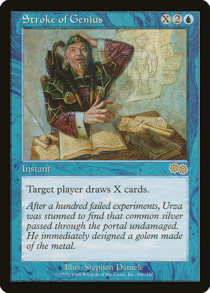 Stroke of Genius [Urza's Saga] | Shuffle n Cut Hobbies & Games