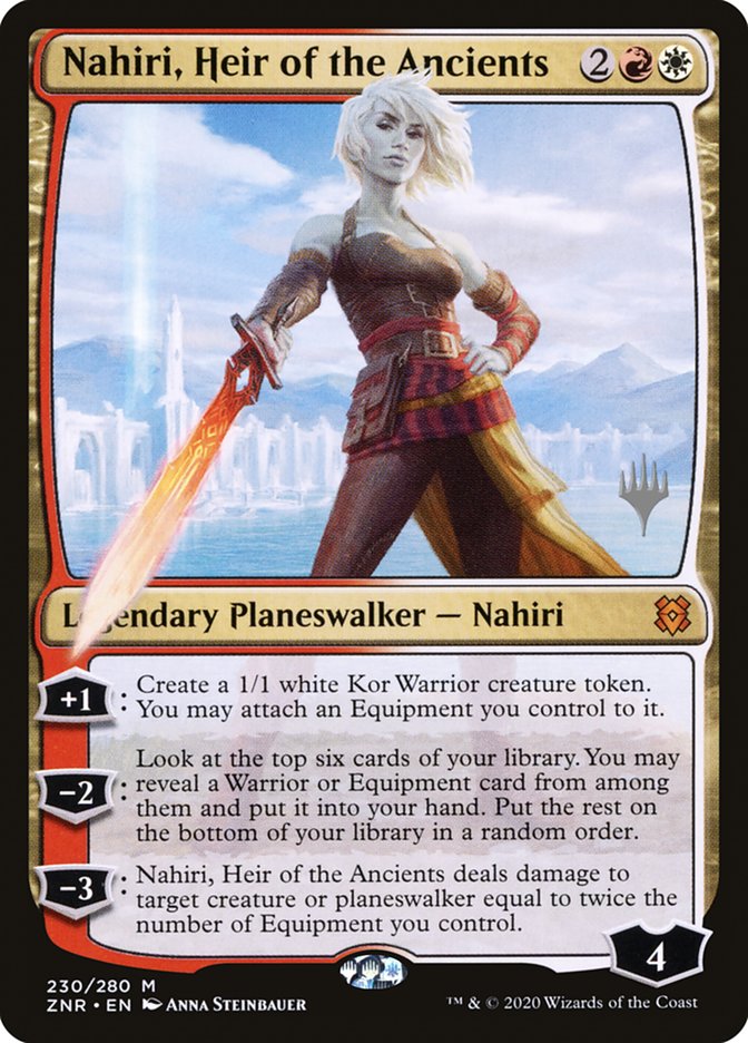 Nahiri, Heir of the Ancients (Promo Pack) [Zendikar Rising Promos] | Shuffle n Cut Hobbies & Games