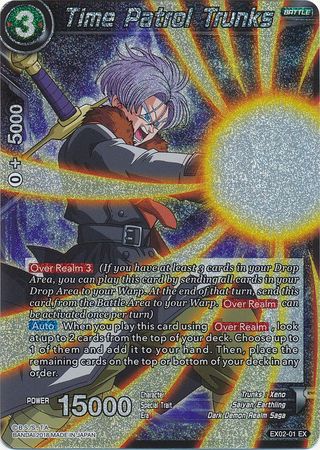 Time Patrol Trunks (Foil) (EX02-01) [Dark Demon's Villains] | Shuffle n Cut Hobbies & Games