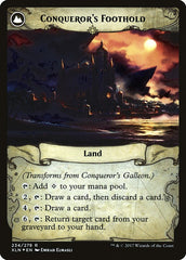 Conqueror's Galleon // Conqueror's Foothold [Ixalan Prerelease Promos] | Shuffle n Cut Hobbies & Games