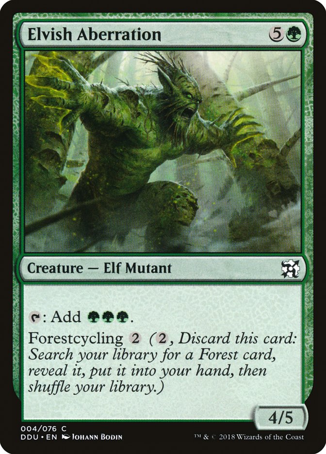 Elvish Aberration [Duel Decks: Elves vs. Inventors] | Shuffle n Cut Hobbies & Games