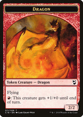 Dragon Egg // Dragon Double-Sided Token [Commander 2018 Tokens] | Shuffle n Cut Hobbies & Games