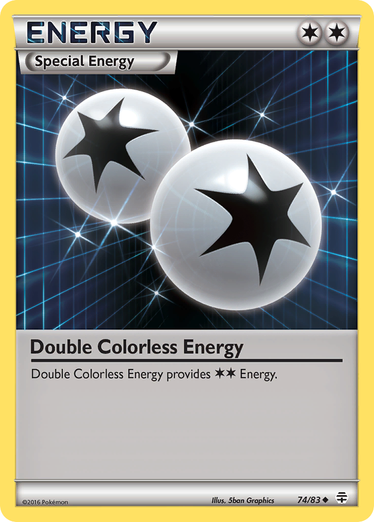 Double Colorless Energy (74/83) [XY: Generations] | Shuffle n Cut Hobbies & Games