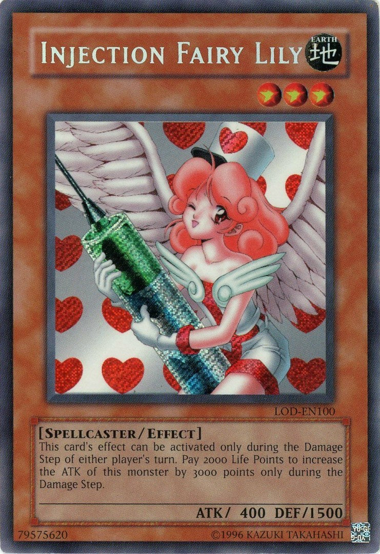 Injection Fairy Lily [LOD-EN100] Secret Rare | Shuffle n Cut Hobbies & Games