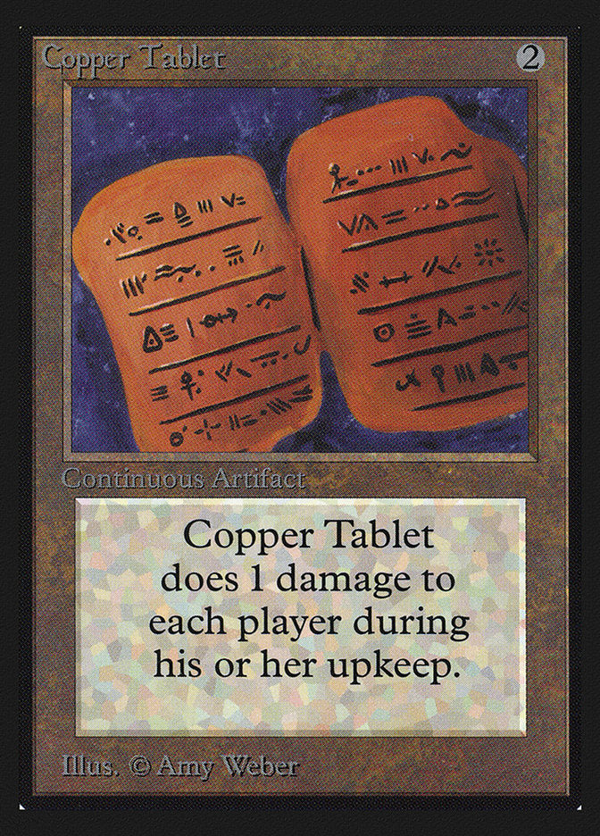 Copper Tablet [Collectors' Edition] | Shuffle n Cut Hobbies & Games