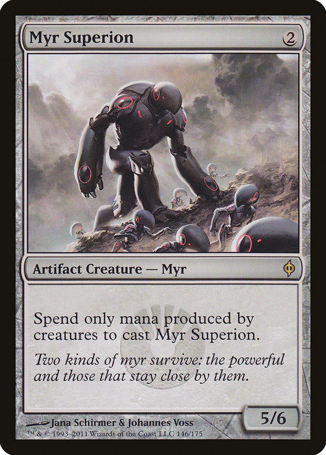 Myr Superion [New Phyrexia] | Shuffle n Cut Hobbies & Games