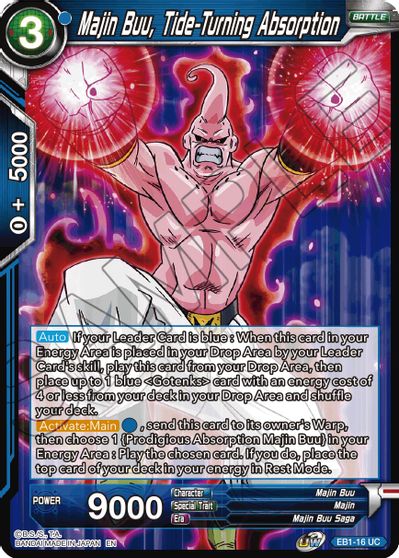 Majin Buu, Tide-Turning Absorption (EB1-16) [Battle Evolution Booster] | Shuffle n Cut Hobbies & Games