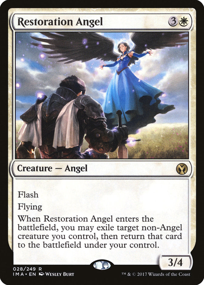 Restoration Angel [Iconic Masters] | Shuffle n Cut Hobbies & Games