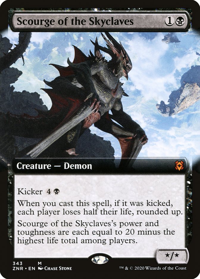 Scourge of the Skyclaves (Extended Art) [Zendikar Rising] | Shuffle n Cut Hobbies & Games