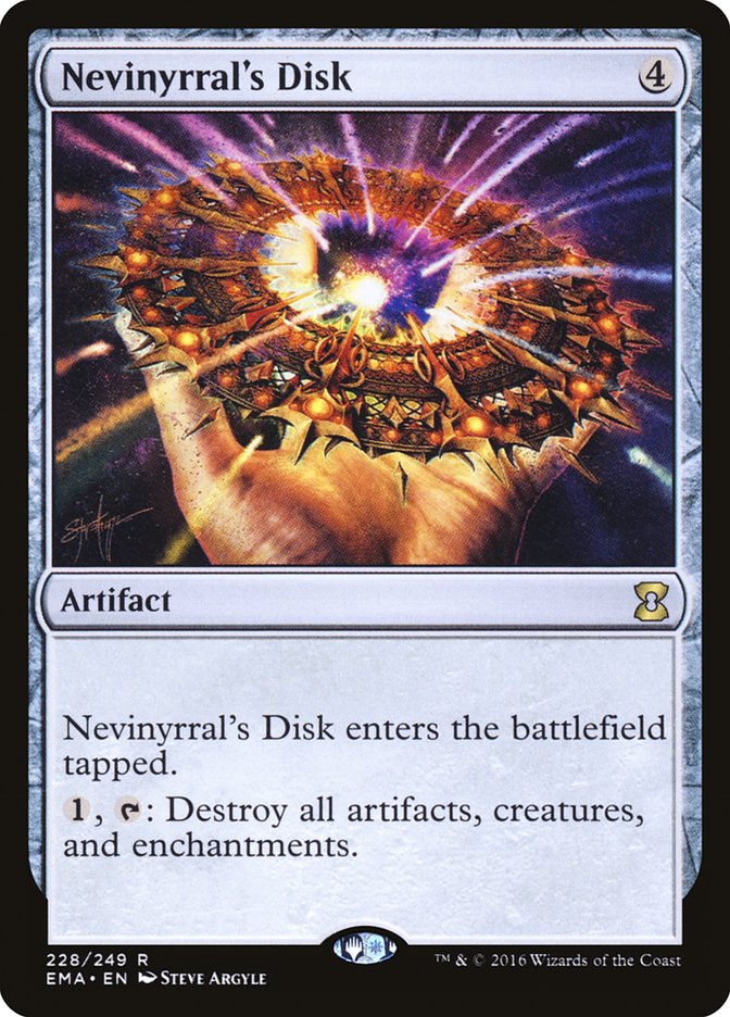 Nevinyrral's Disk [Eternal Masters] | Shuffle n Cut Hobbies & Games