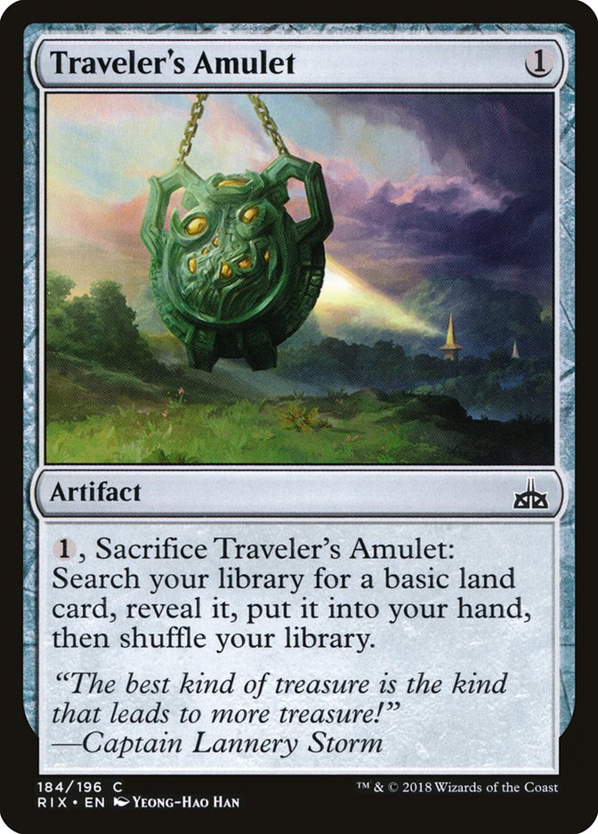 Traveler's Amulet [Rivals of Ixalan] | Shuffle n Cut Hobbies & Games