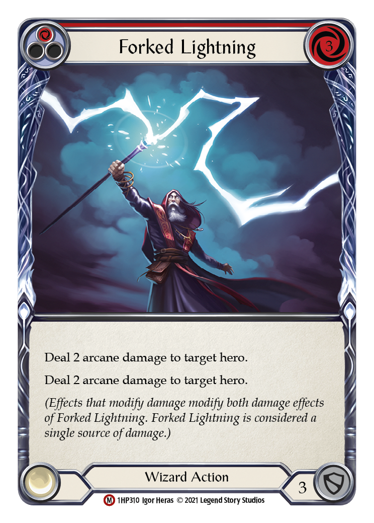 Forked Lightning [1HP310] | Shuffle n Cut Hobbies & Games