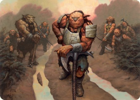 Hobgoblin Bandit Lord Art Card [Dungeons & Dragons: Adventures in the Forgotten Realms Art Series] | Shuffle n Cut Hobbies & Games