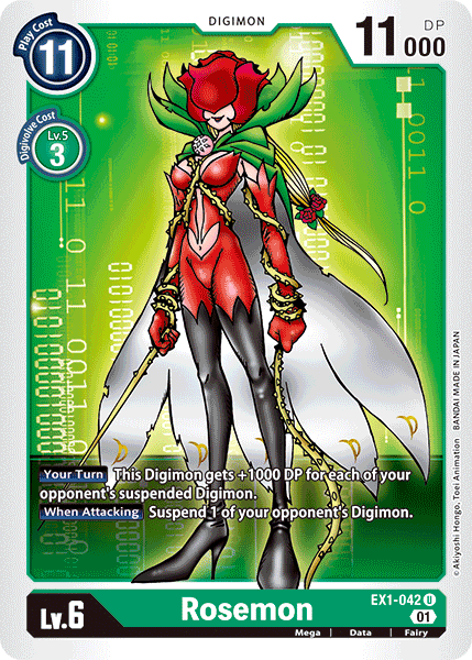 Rosemon [EX1-042] [Classic Collection] | Shuffle n Cut Hobbies & Games