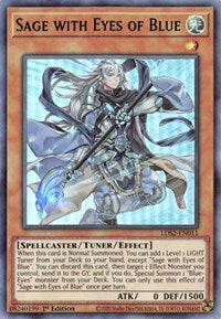 Sage with Eyes of Blue (Green) [LDS2-EN011] Ultra Rare | Shuffle n Cut Hobbies & Games