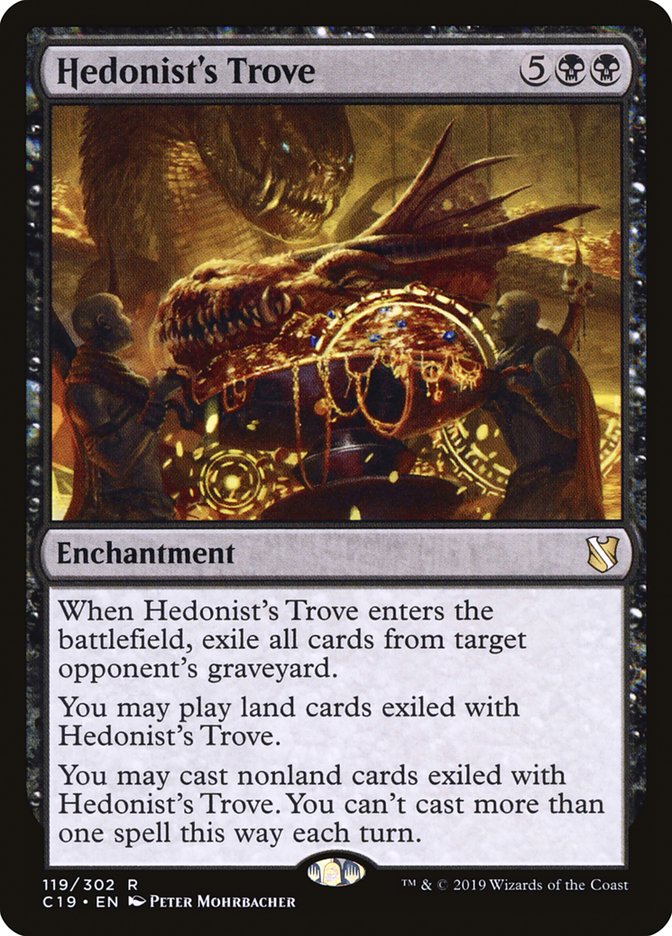 Hedonist's Trove [Commander 2019] | Shuffle n Cut Hobbies & Games